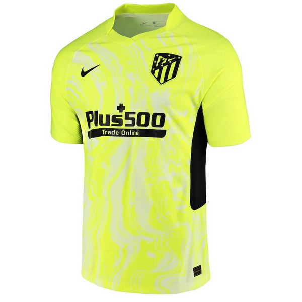 Camiseta Atletico Madrid Tercera Equipación 2020-2021 Verde Fluorescente